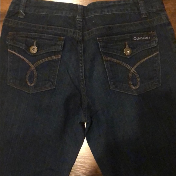 Calvin Klein Flare Cut Jean - Picture 6 of 6